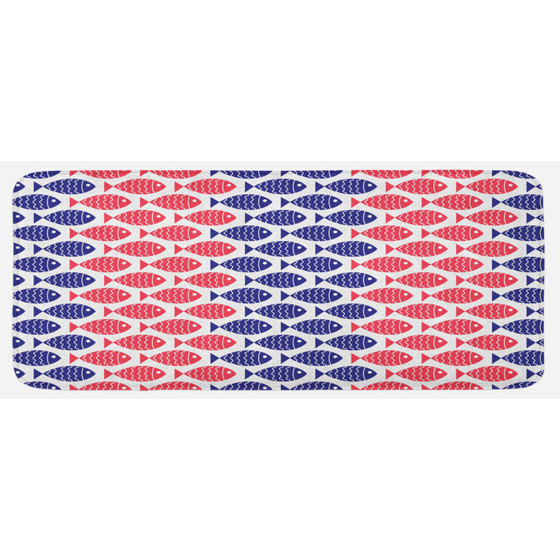 Tapis de cuisine fish