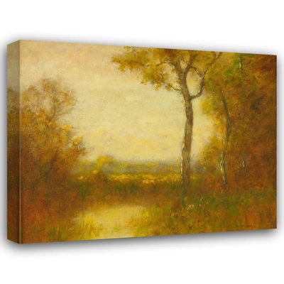 «Autumn, Brandywine Valley, Pennsylvania» par Bruce Crane - Art mural sur toile tendue avec châssis