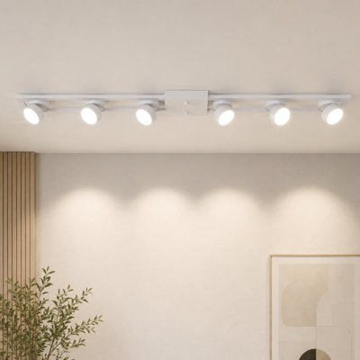 Niala 48.42" W LED Dimmable Flush Mount