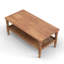 Table basse à 2 niveaux Sculptwave Farmhouse-132461552