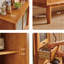 Buffet en bois massif 47,24 po Tamanna