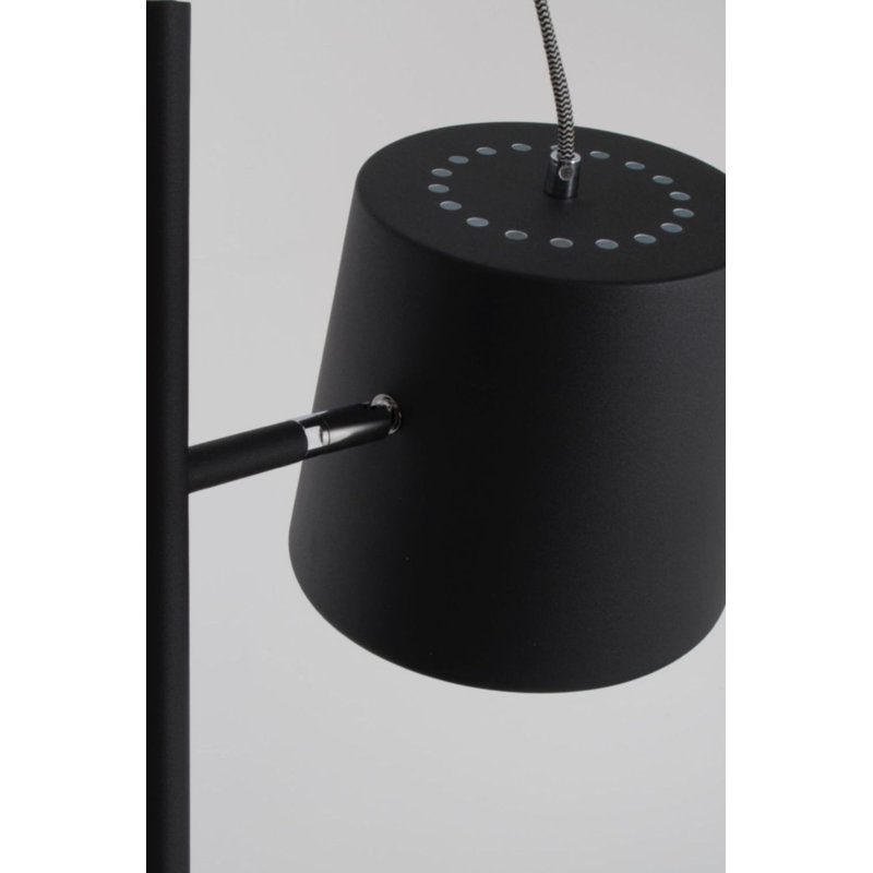 Task Floor Lamp, Black, Black