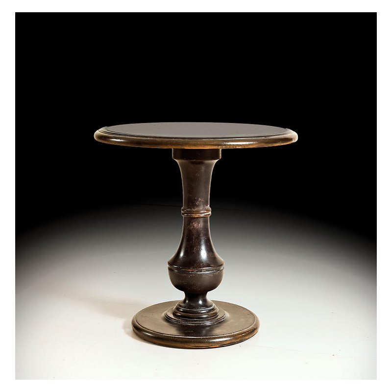 Pedestal End Table