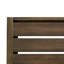 Table fonctionnelle et grise en bois
