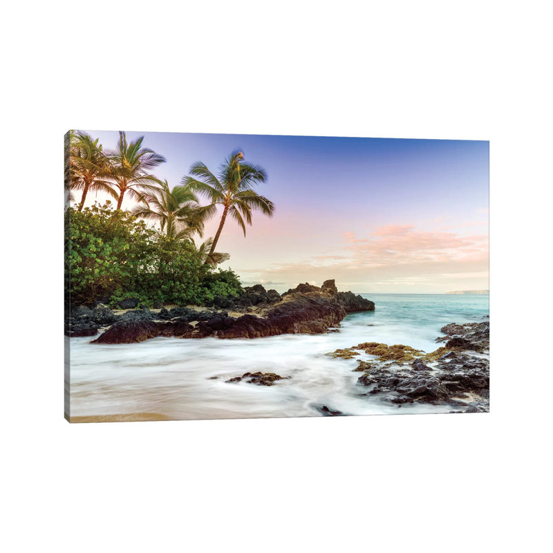 Makena Beach, Makena State Park 1 Piece Wrapped Canvas Wall Art, 30.48 cm H x 45.72 cm W