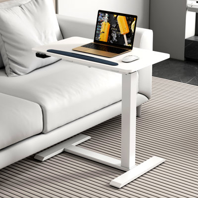 Table d'appoint électrique réglable en hauteur avec côtés souples