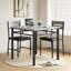 3-Piece Dining Table Set for 2 with Upholstered Chairs - Perfect for Small Spaces-129937455-107209958