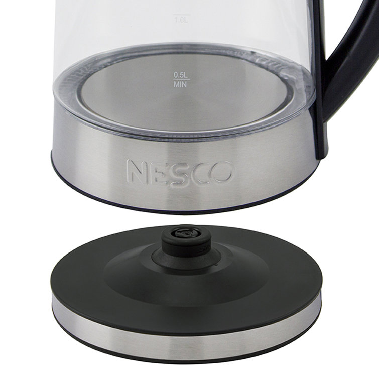 Glass Hot Water Kettle by NESCO