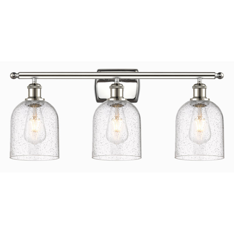 Anacaren 3 - Light Dimmable Vanity Light, Seedy, Polished Nickel