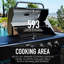 Barbecue au propane à 4 brûleurs avec brûleur latéral Kenmore Kenmore-105430509