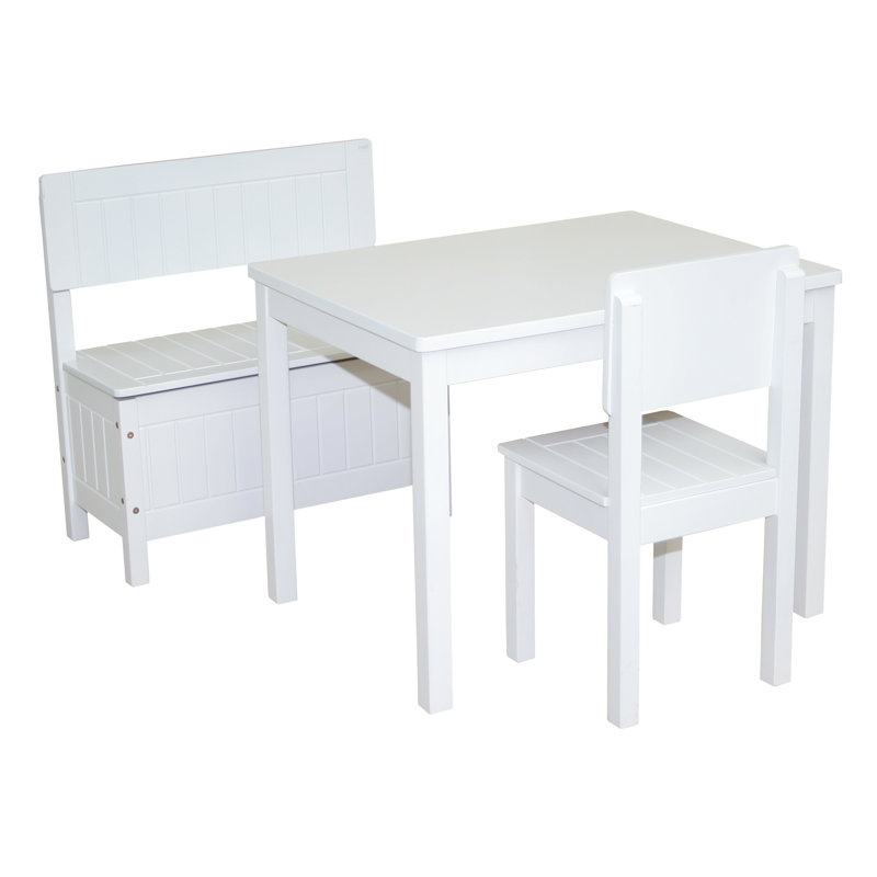 Kids Rectangular Arts And Crafts Table and Chair Set
