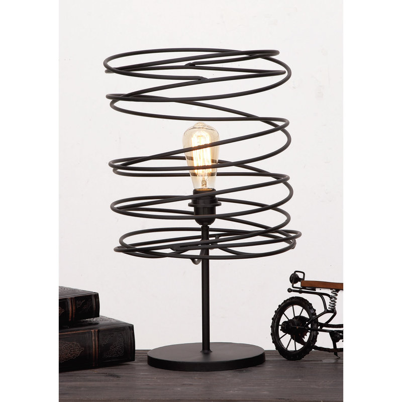 Lampe de table noire 21 po Annica