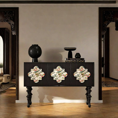 Household Living Room Solid Wood Sideboard