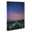 Walk The Pier To The Milky Way In Abstract - Wrapped Canvas Print-55299338