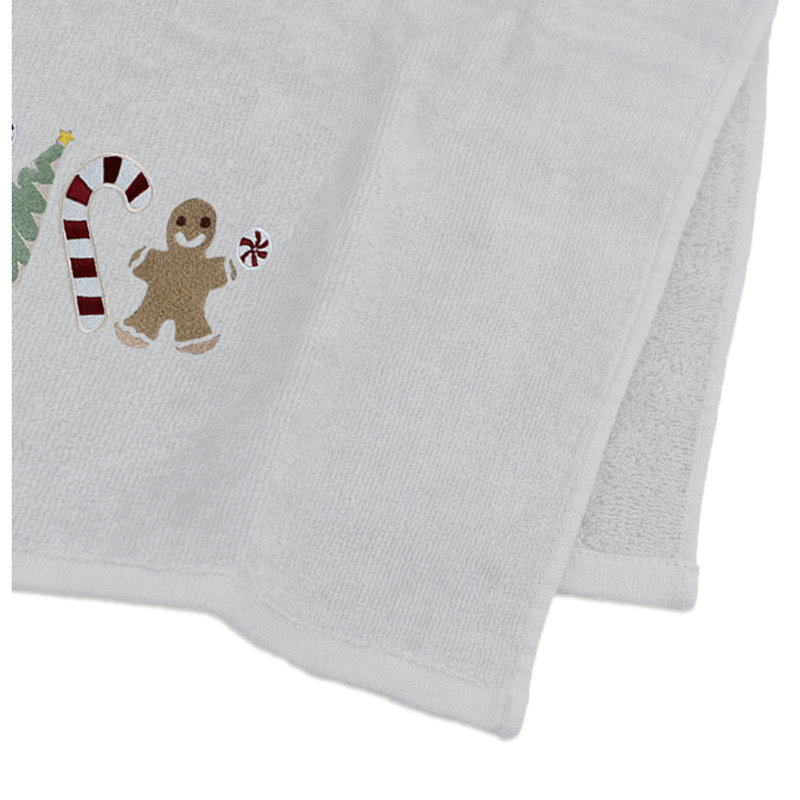 Cotton Tea Towel Kitchen Towel, White