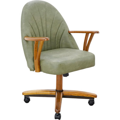 Chromcraft Set Of 1 Swivel Tilt Chairs, Chairs With Wheels For Kitchen Room