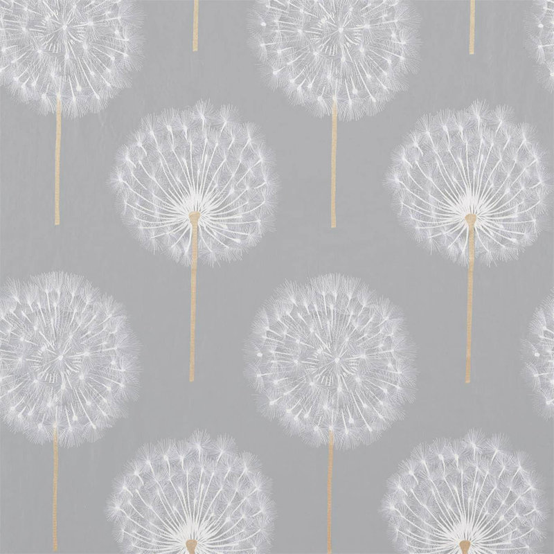 Amity Fabric, Slate/Gold