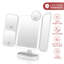 Freestanding Mirror with Shelves-49259647