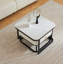 Table gigogne en marbre moderne, ensemble de 2 tables de bout pour salon, tables d'appoint empilables-106482900