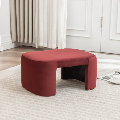 Havenhill Velvet Ottoman