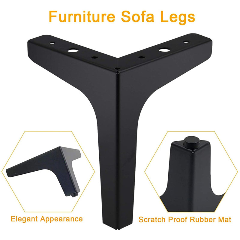 Desinor Table Leg, 6" H x 5" W x 5" D