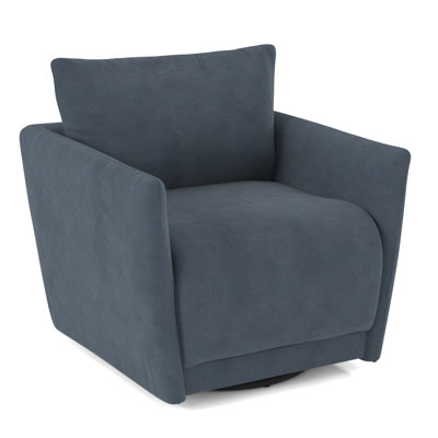 Fauteuil pivotant rembourré Lovilia