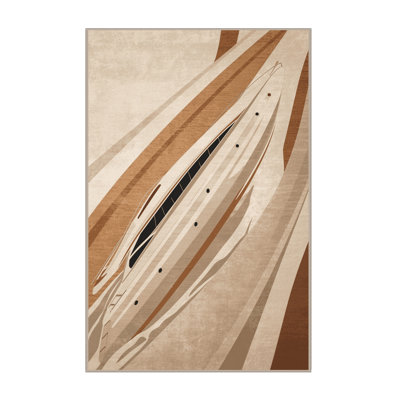 Tapis moelleux moelleux et luxueux pour bateau