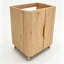 Base de meuble-lavabo moderne 28 po à double porte en bois massif, assemblage requis-126719374-126719376