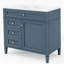 Meuble-lavabo de salle de bain 36 po avec lavabo supérieur-51934851