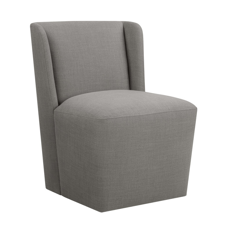 Chaise d'appoint rembourrée Ardeth, Lin performance Effie Flint