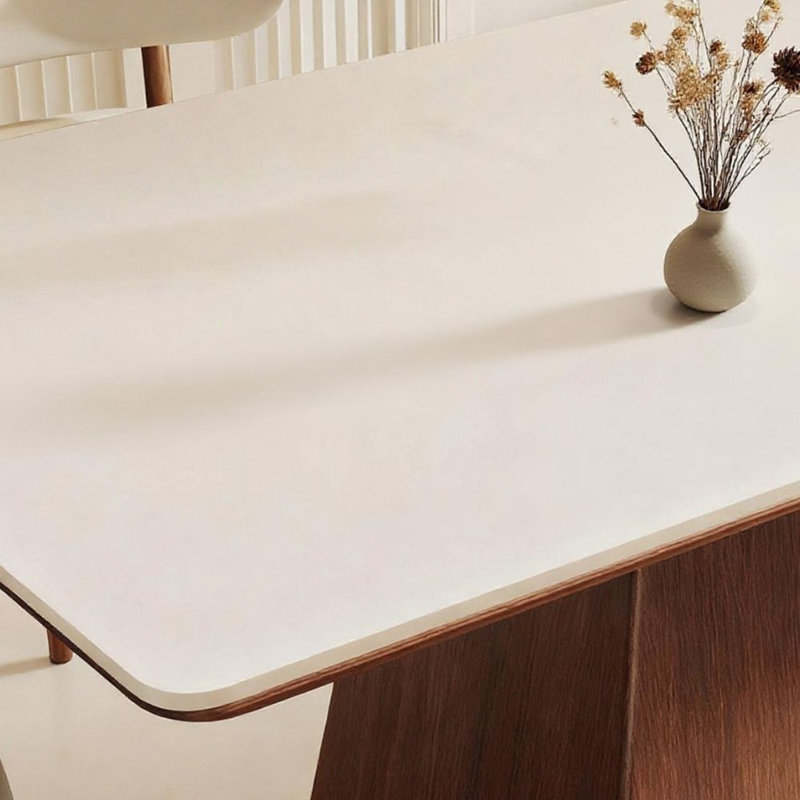 Sintered Stone Dining Table, 29.5"H x 63"L x 31.5"W
