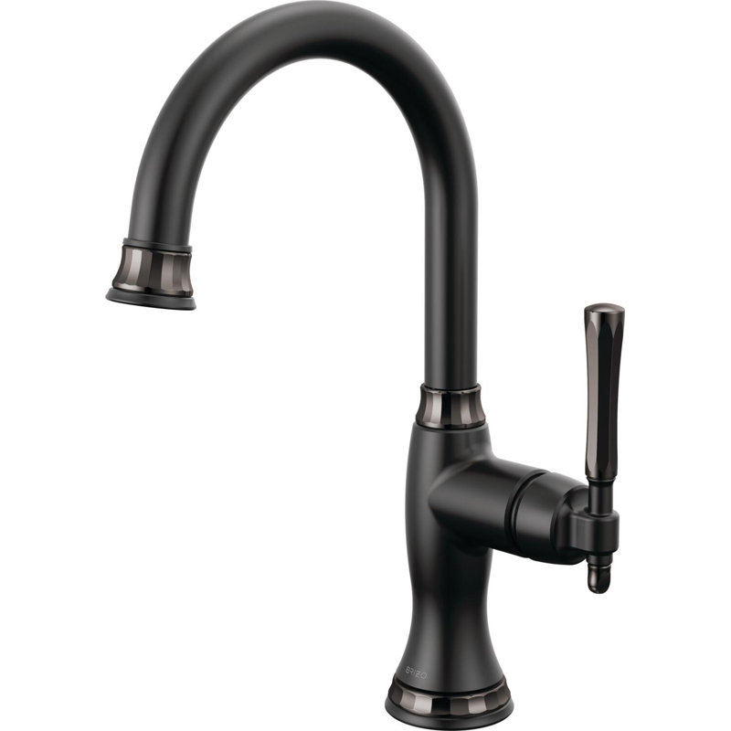 Bar Faucet, Matte Black / Brilliance Black Onyx