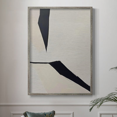 Série ABSTRACT DCxxxi, reproduction encadrée - bois massif