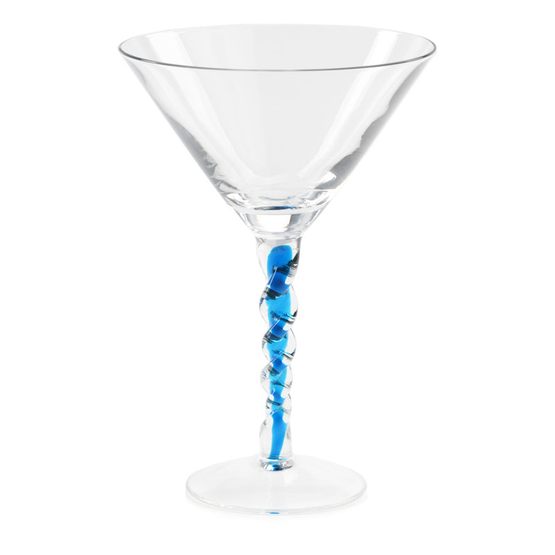 10 oz. Starkey Verre à martini, Bleu