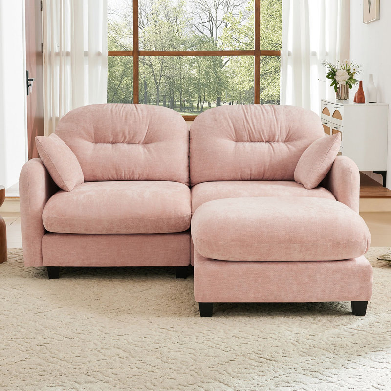 Canapé modulaire en L avec repose-pieds Cloud