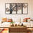 Seasons' Vibes Metal Wall Art Set 4 Piece - Tree of Life-93506834-93506830