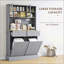 68 po Armoire de rangement pour garde-manger avec station de charge-726589802