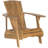 Briaca Acacia Outdoor Adirondack Chair-797039085