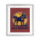 «American Outdoor Dog», reproduction encadrée sous verre, conception de Jedco Brands, Inc.