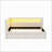 Upholstered Twin Size Platform Bed