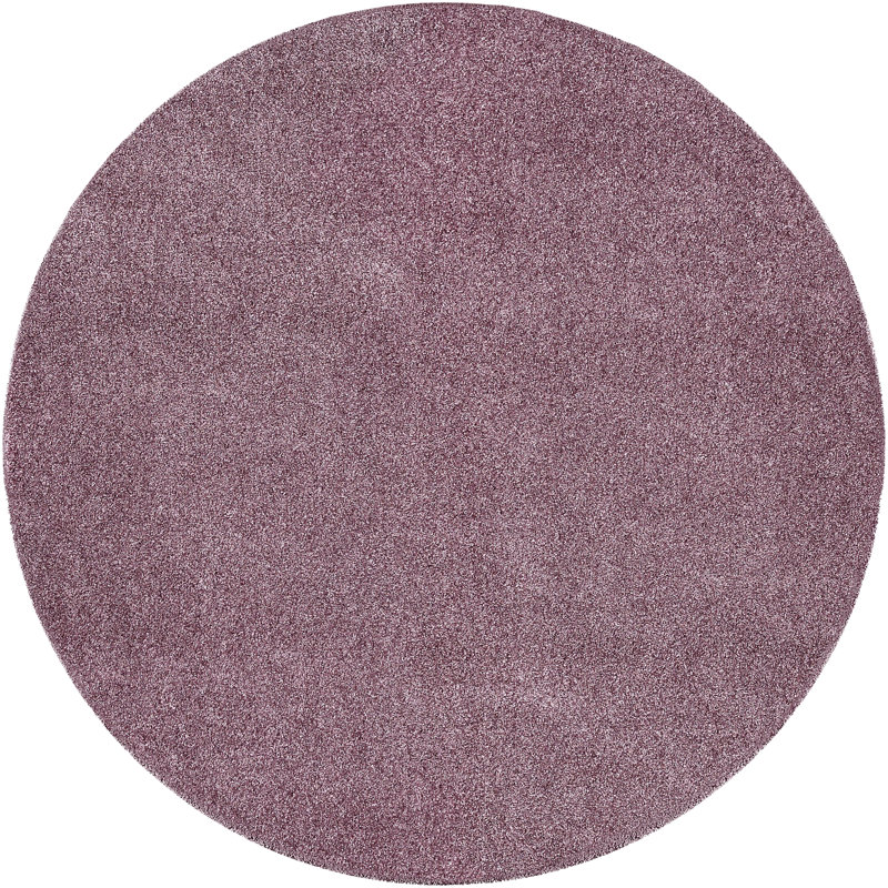 Avett Solid Colour Area Rug, Round 133cm