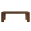 Ensemble de table de salle à manger 6 personnes Meika avec chaises rembourrées et structure en bois-130173905