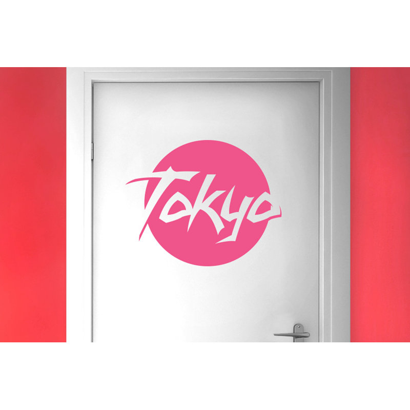 Scenic & Cityscapes Wall Decal, Pink