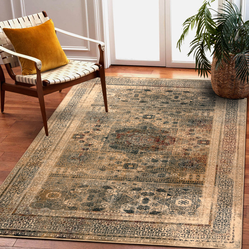 Anouk Oriental Wool Area Rug, Rectangle 235 x 350cm