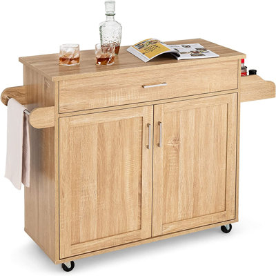 Wood Kitchen Trolley