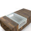 Table basse robuste avec rangement