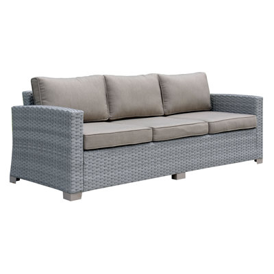 Layla-Jane 85'' Wide Patio Sofa with Cushions