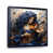 Black Floater Framed