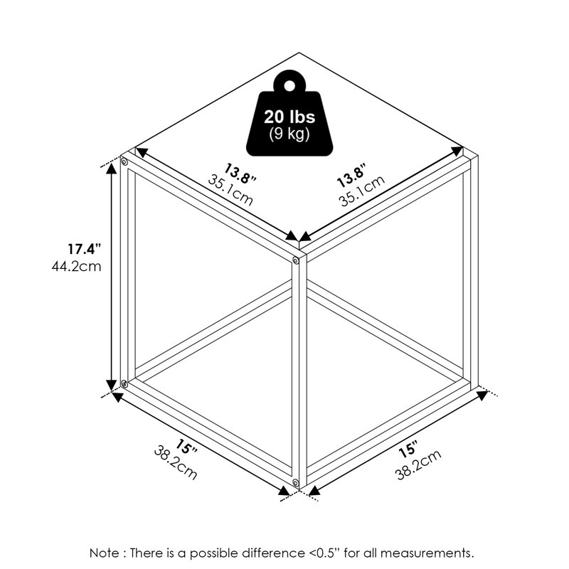 Rial Frame End Table