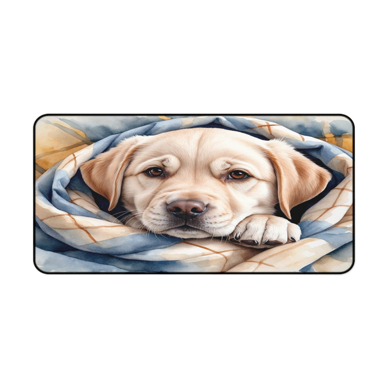 Polyester Desk Pad, 14.4x12.1